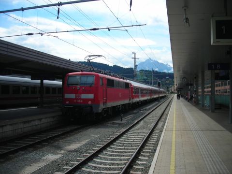 Innsbruck Hauptbahnhof DB 111