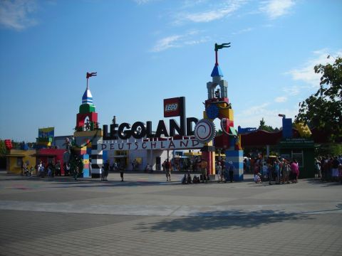 A Legoland bejárata
